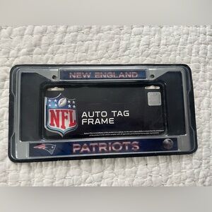 New England Patriots License Plate Frame